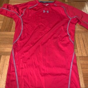 Red under armor shirt